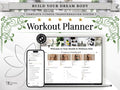 Ultimate Notion Workout Tracker Template | Fitness Planner Dashboard, Gym Log, Exercise Database, Body Measurements & Progress Photo Gallery