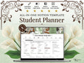 Ultimate Academic Notion Planner | Aesthetic All-in-One University/College Student Dashboard + ADHD Study Productivity, High School Template