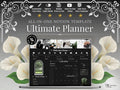 That Girl Aesthetic Notion Planner Template Dark Mode | All-in-One Life Dashboard | Goal, Habit and Wellness Tracker | Digital Productivity